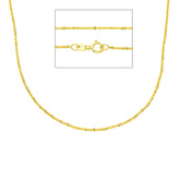 Damen Halskette aus 18 Karat Gold in Gelbgold - MCC023GG